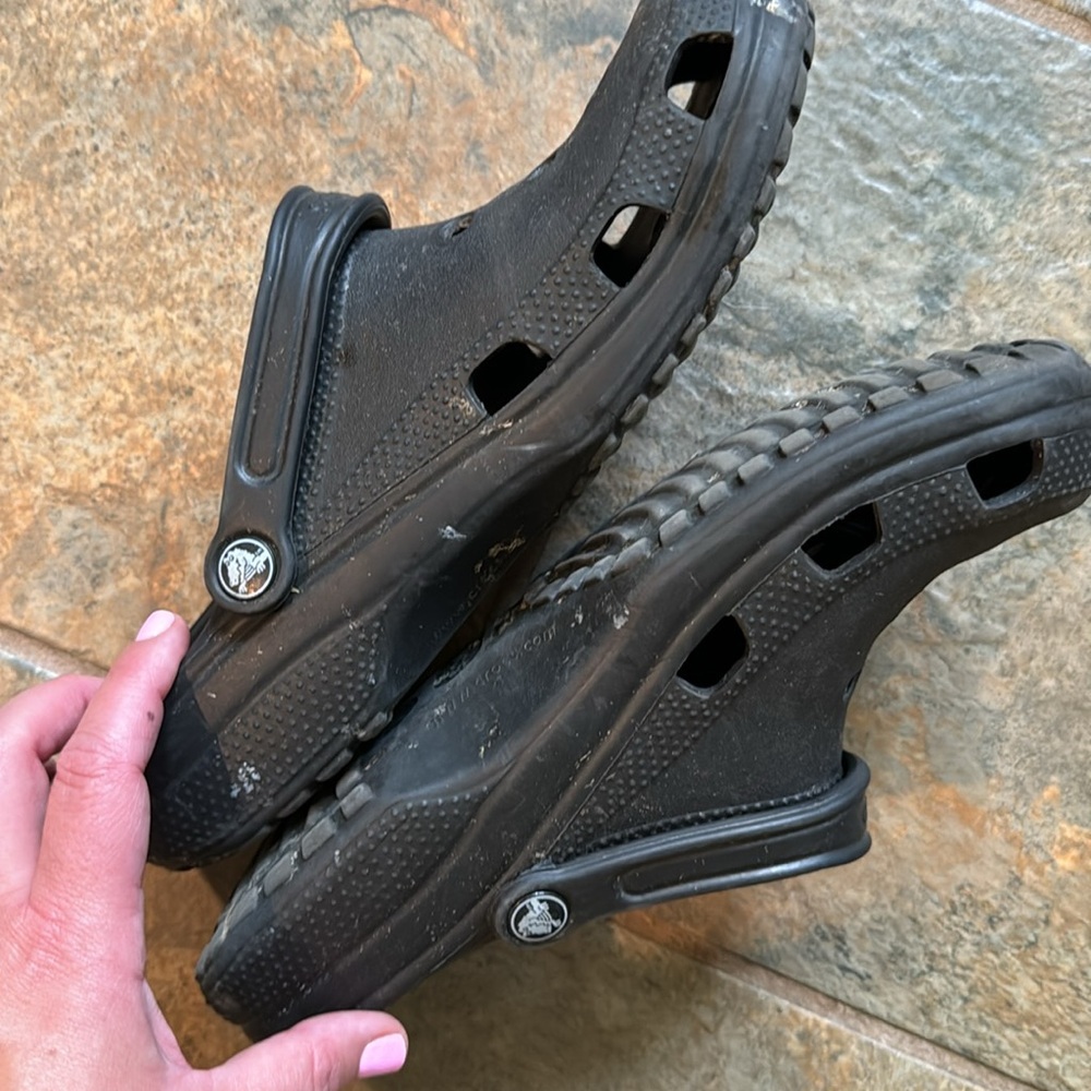 Black Classic Crocs - image 4